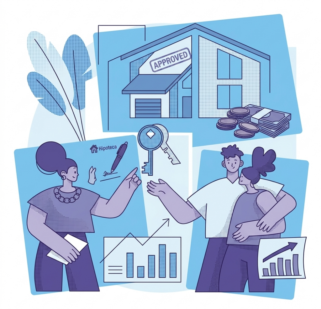 Conseguir financiación para comprar casa en Málaga y costa con CredyMás broker hipotecario 90 por ciento 95 y 100 sin ahorros.